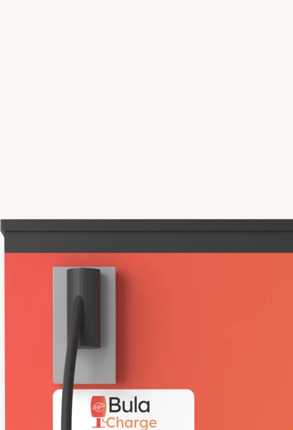 CCS2 connector in its holster